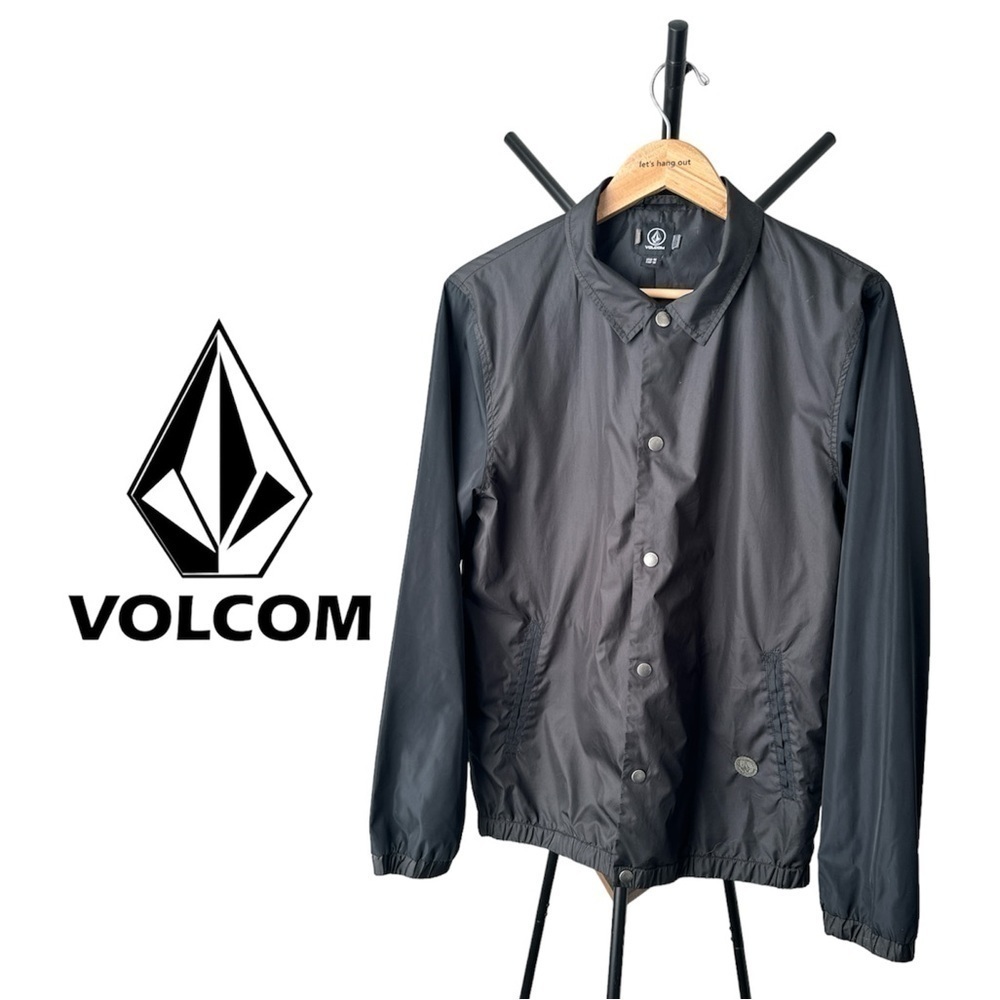 🎉 Host Pick 🤯 VOLCOM Kentwood Coach Bomber | Asphalt Black | Men’s Medium